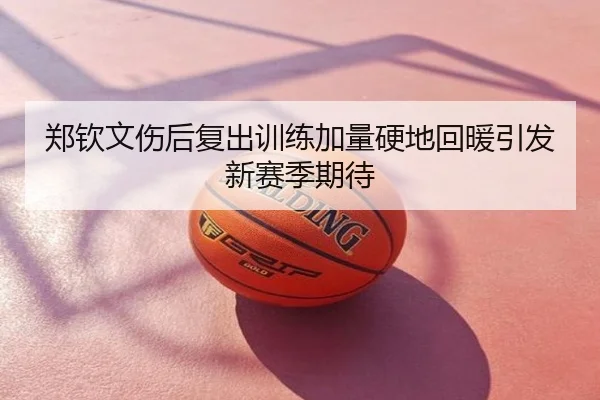 郑钦文伤后复出训练加量硬地回暖引发新赛季期待